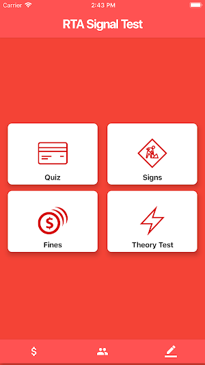 RTA Signal Test : Traffic Signs Screenshot 0
