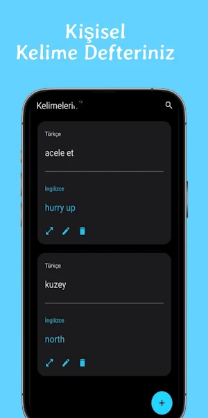 VocaBook - Kelime Defterim Screenshot 0