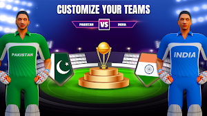 Cricket Match 3d Bat Ball Game Screenshot 2