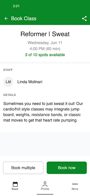 Pilates Lollie Screenshot 2
