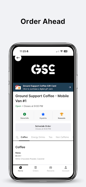 Ground Support Coffee Co. Screenshot 0