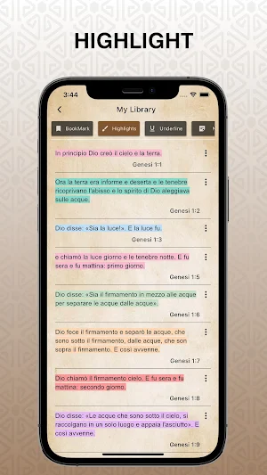 La Sacra Bibbia in Italiano Screenshot 3