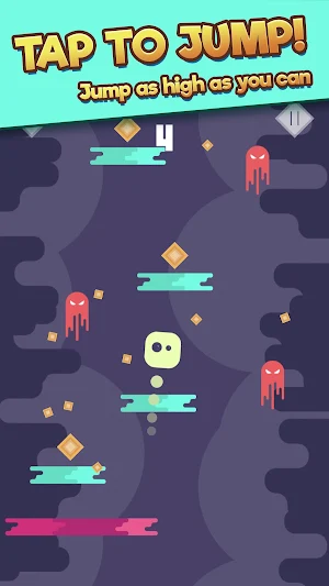 Mr Cubed: Endless Cube Tap Hop Bouncer Screenshot 0