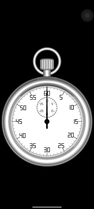 Chronometer retro 1bsilverfull Screenshot 0