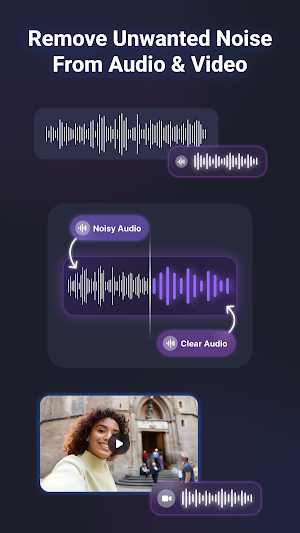 AI Audio Video Noise Reducer Screenshot 0