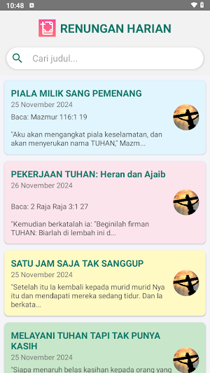 Renungan Harian Kristen Screenshot 0