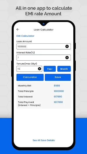 CashLoan - EMI Loan Calculator Screenshot 2