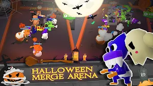 Halloween Merge: Blue Monster Screenshot 0