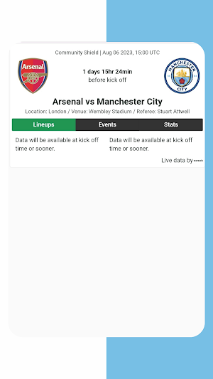 Manchester City Matches Screenshot 2