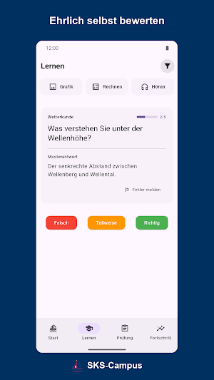 SKS-Campus: Prüfungstrainer Screenshot 0