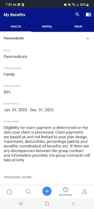 Teamsters' National Benefits Screenshot 3