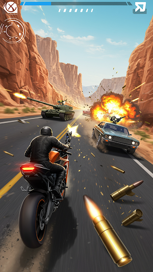 Moto Rider: Traffic Rampage Screenshot 0