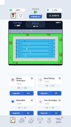 Track Star - Team Manager Idle Screenshot 1