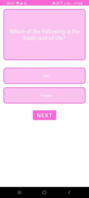 MyQuizz Screenshot 1