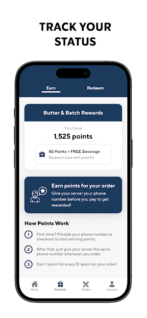 Butter & Batch Rewards Screenshot 1