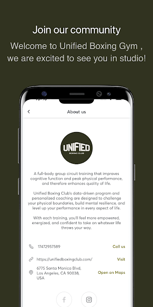 Unified Boxing Gym Screenshot 2