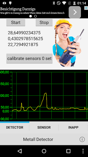 Metall Detector Screenshot 1
