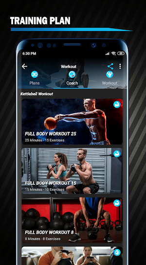 Kettlebell Workout : Kettlebells exercises PRO Screenshot 3