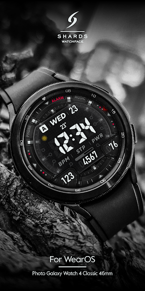 SH018 Watch Face, WearOS watch Screenshot 3