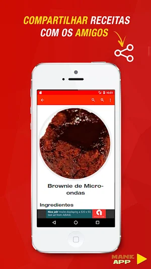 Receitas de Brownie Screenshot 0