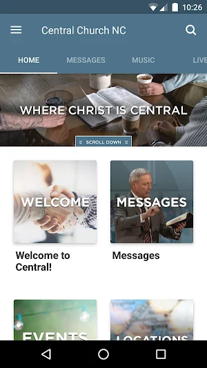 Central Church of God, NC Screenshot 0