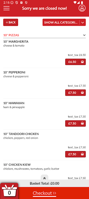 King Kebab Pizza House Honiton Screenshot 1