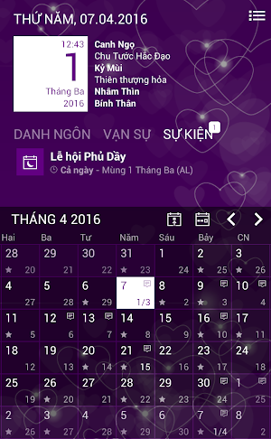 lịch VIỆT Screenshot 3