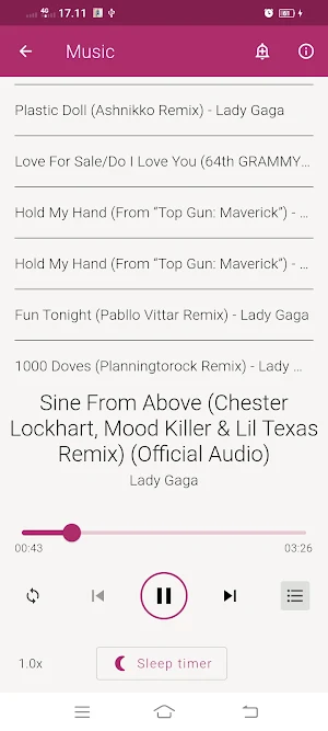 Lady Gaga Songs Offline Screenshot 2