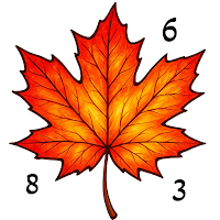 Golden Autumn: Color by Number