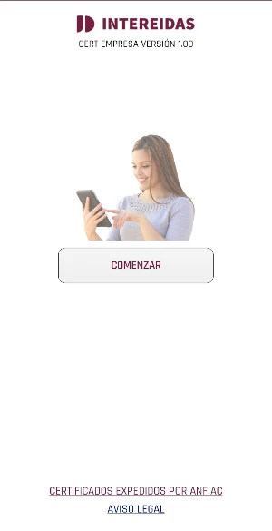 Certificado Digital Empresa Screenshot 0