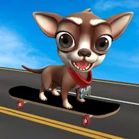 Skater Race Rush Dog Games