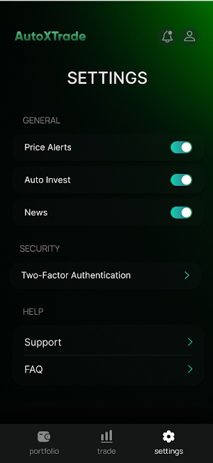 AutoXTrade Screenshot 2