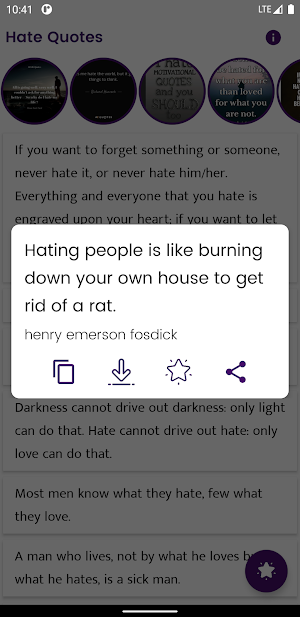 Hate Quotes and Sayings Screenshot 1
