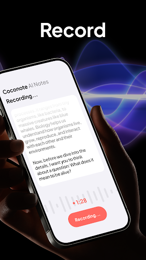 Coconote - AI Note Taker Screenshot 1