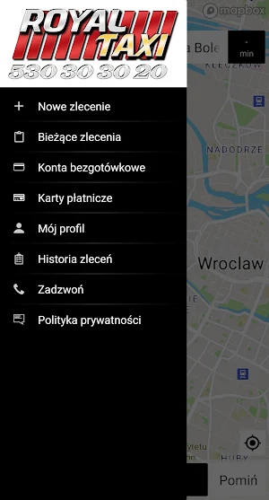 Royal Taxi Wrocław Screenshot 1
