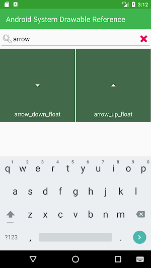 System Drawable Reference Screenshot 1