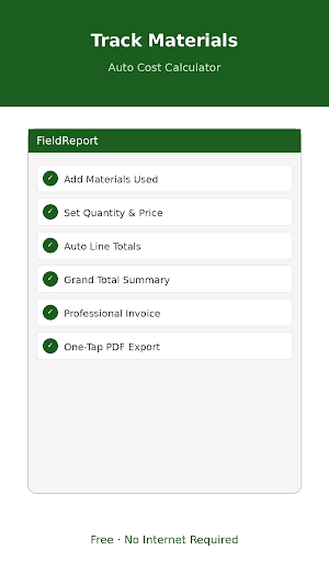 FieldReport - Job Reports Screenshot 3