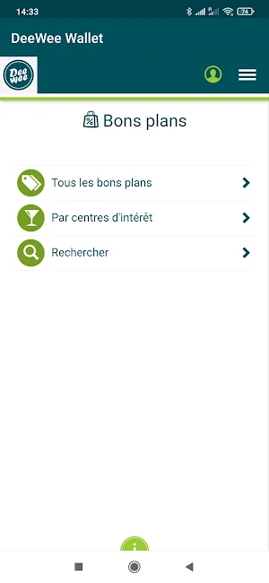 DeeWee Wallet Screenshot 2