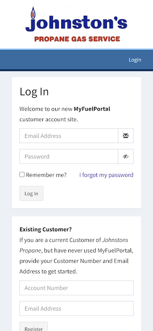 Johnston's Propane Screenshot 2