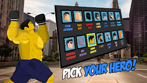 Superhero Champions: Street Contest Screenshot 1