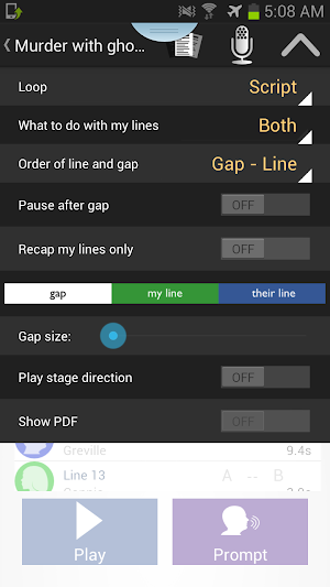 LineLearner Screenshot 2