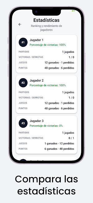 Saque - Padel Scorer Screenshot 1