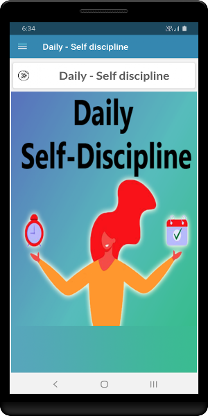 Daily - Self discipline Screenshot 0