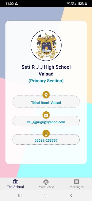 Sett R J J Primary School Valsad Screenshot 0