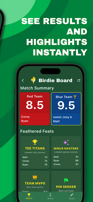 Birdie Board Screenshot 2