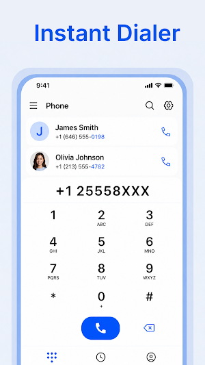 Contacts Screenshot 1