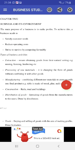 FORM 1 BUSINESS STUDIES 844 NOTES {KCSE REVISION} Screenshot 1