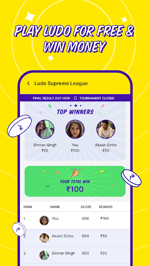 Zupee Ludo Win Money Game Screenshot 3