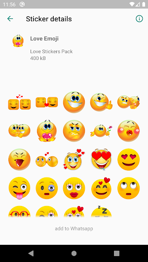 LoveLyStickers Screenshot 1