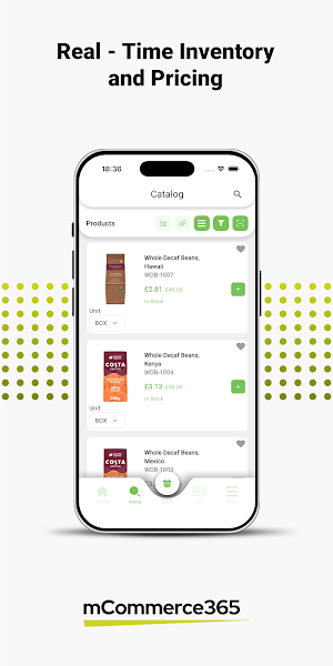 mCommerce365 Screenshot 1